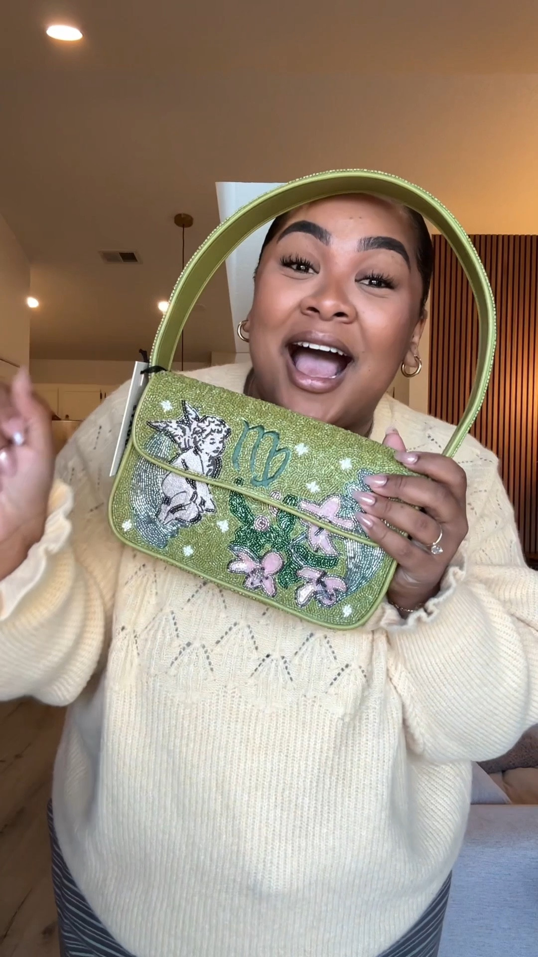 No more beaded bags in 2026? ABSOLUTELY NOT! #staud #beadedbag 