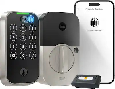 Yale - Assure Lock 2 - Smart Lock Wi-Fi Deadbolt with Touchscreen Keypad | Fingerprint Access - S... | Best Buy U.S.