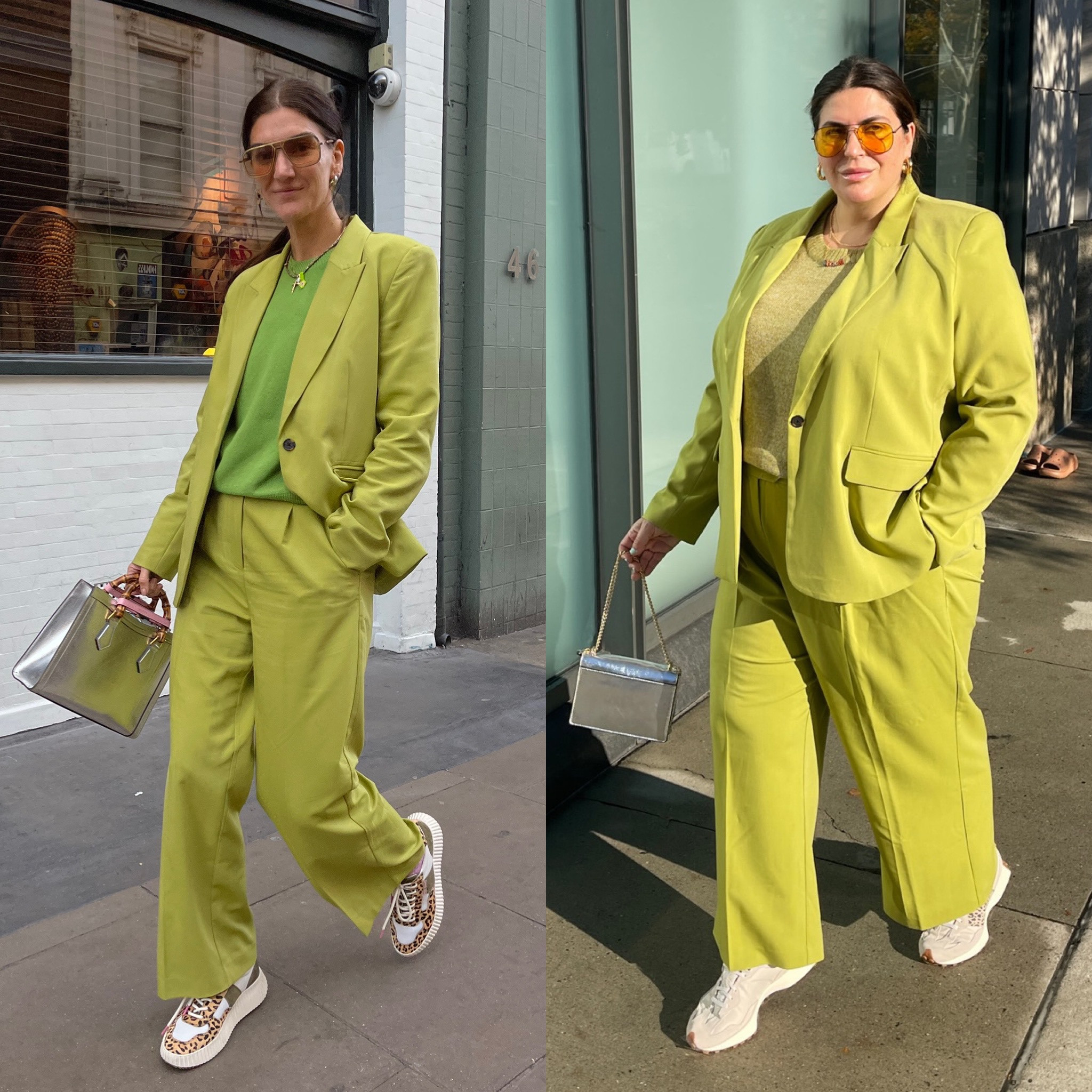 #SuperSizeTheLook featuring Never Fully Dressed founder: Lucy Aylen!

Blazer and pants size 22
Sweater XXL
Shoes size 13