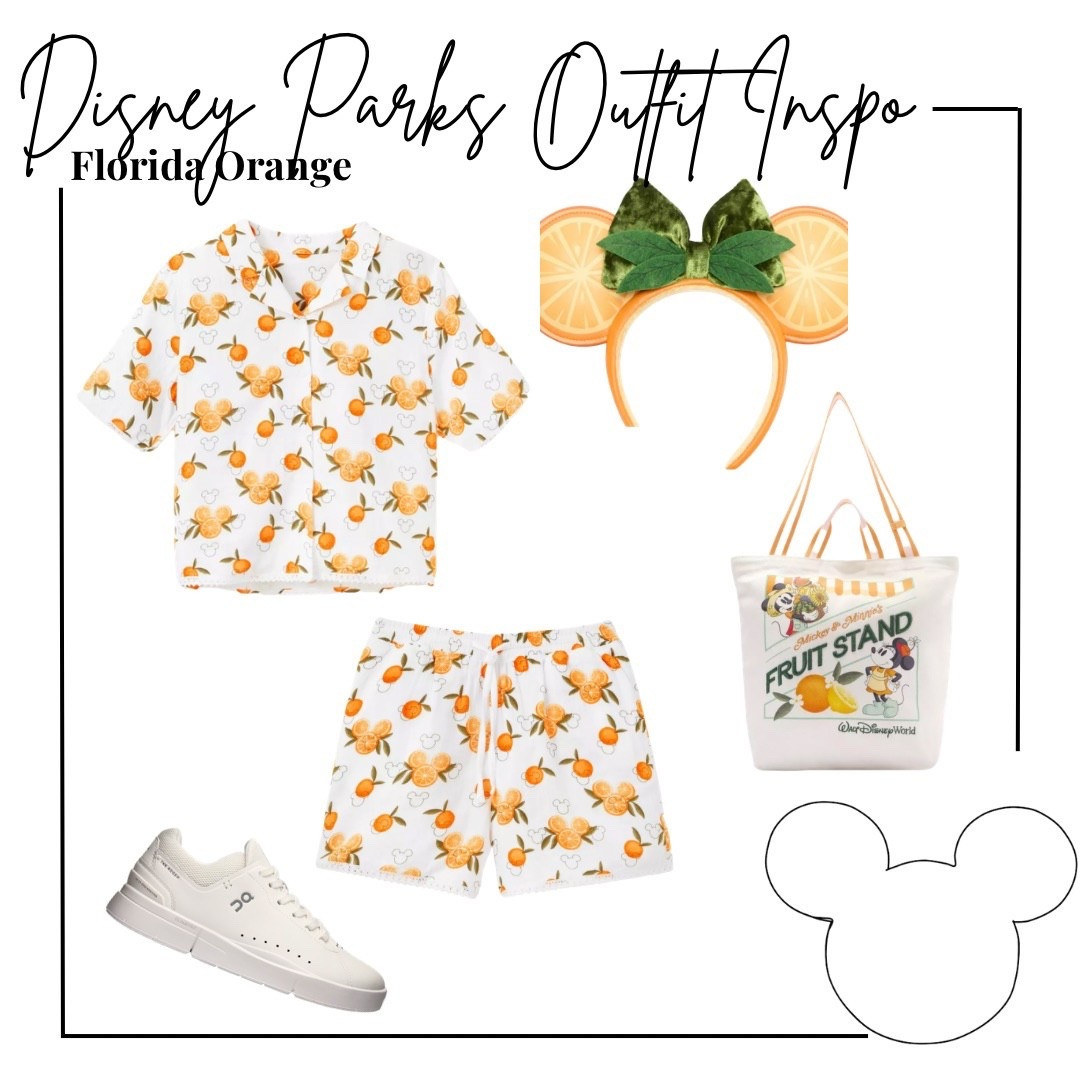 Disney parks Florida orange summer outfit inspo from Disney store - Orange ears, orange Mickey lace two piece set, fruit stand tote bag and on Roger white sneakers 

Outfit inspo, Disney Mickey finds, Disney parks Outfit, Disney bound,  under $50 outfit, affordable outfit, casual outfit, Disney seasonal , Etsy finds, Disney outfit, Mickey ears, minimal Disney style, #ltkdisney, Disney ears, Disney aesthetic, theme park outfit, Disney parks outfit ideas, comfy Disney outfit, small business finds,

#LTKTravel #LTKootd #LTKSeasonal