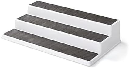 Copco 3-Tier Non-Skid Spice Rack Organizer for Kitchen Cabinet or Pantry, 15-Inch Tiered Shelf, W... | Amazon (US)