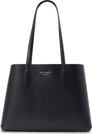kate spade new york all day dot print leather tote bag | Nordstrom | Nordstrom Canada