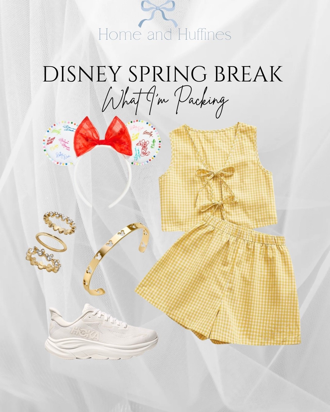 What I’m packing to wear to Disneyland for Spring break ❤️💛🖤 I like matching my outfits to my Minnie ears, while staying comfortable and chic. 

#LTKTravel #LTKmomlife #LTKOver40