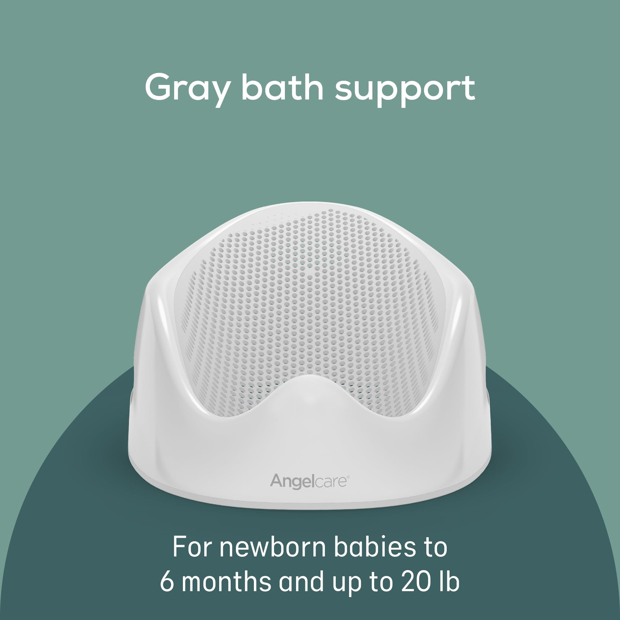 Angelcare Baby Bath Support (Gray) | Ideal for Babies Less Than 6 Months Old | Amazon (US)