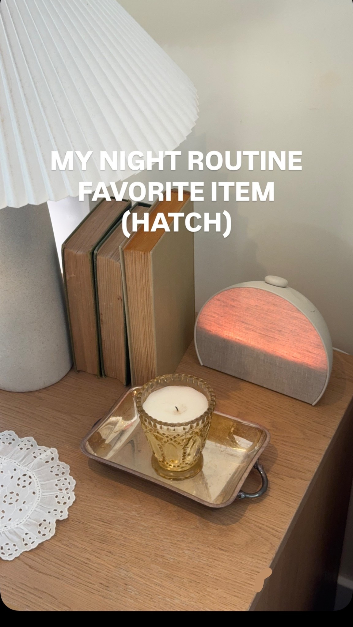 OBSESSED with my Hatch @hatchforsleep #hatchpartner #hatchforsleep 

#LTKfitnessgoals #LTKmorningroutine #LTKGiftGuide