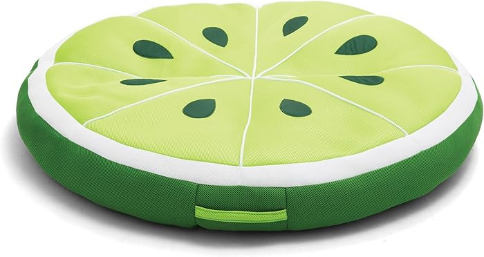 Big Joe Fruit Pool Floats, No Inflation Needed, Quick Draining Fabric, Round Loungers and Pool No... | Amazon (US)