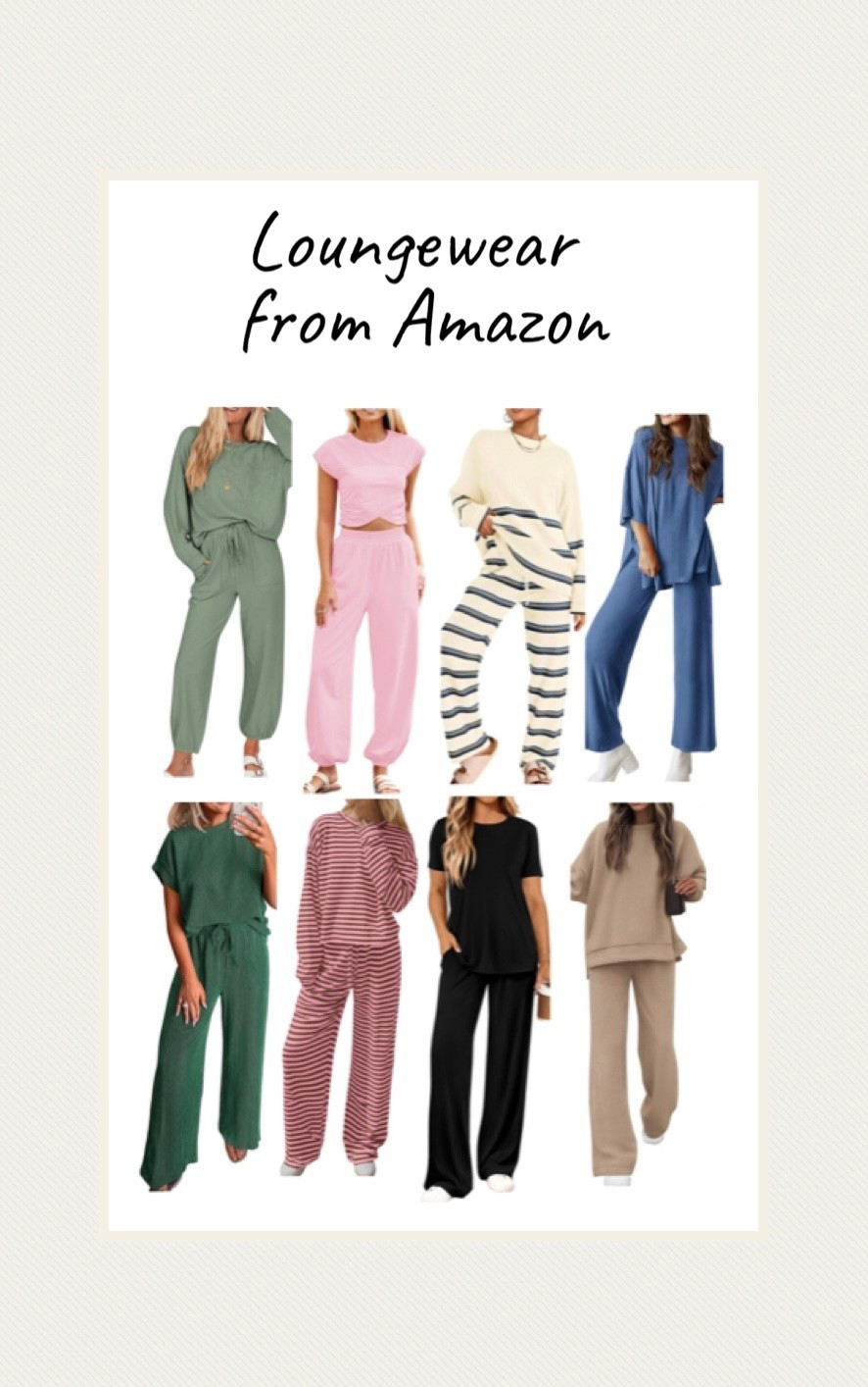 Loungewear sets 💛🩵

#LTKootd