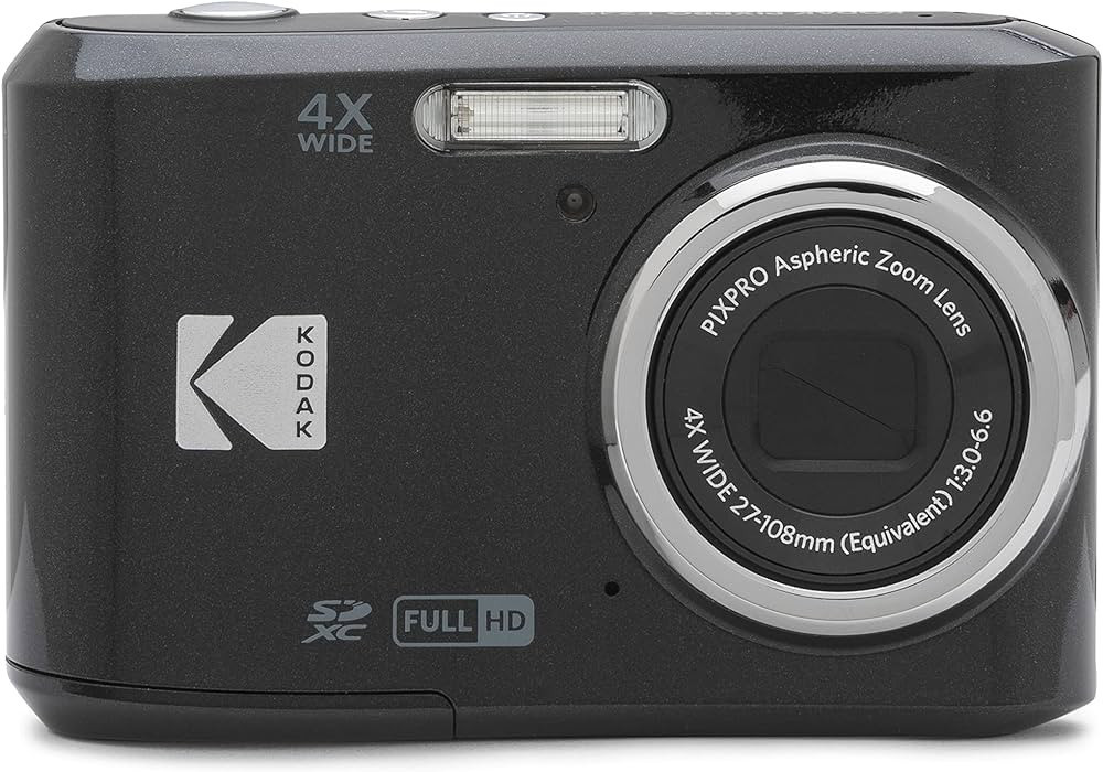 KODAK PIXPRO FZ45-BK 16MP Digital Camera 4X Optical Zoom 27mm Wide Angle 1080P Full HD Video 2.7"... | Amazon (US)