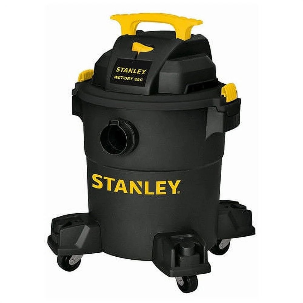 STANLEY 6 Gallon 4 Peak HP Poly Wet Dry Vacuum SL18116P | Walmart (US)