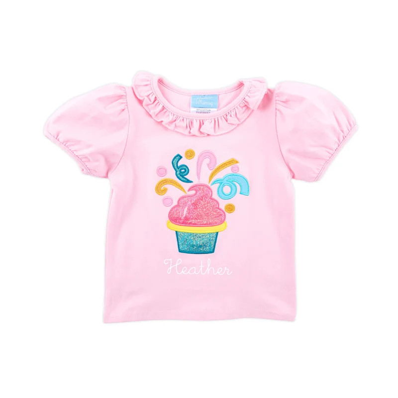 Cupcake Light Pink Ruffle Top | Classic Whimsy