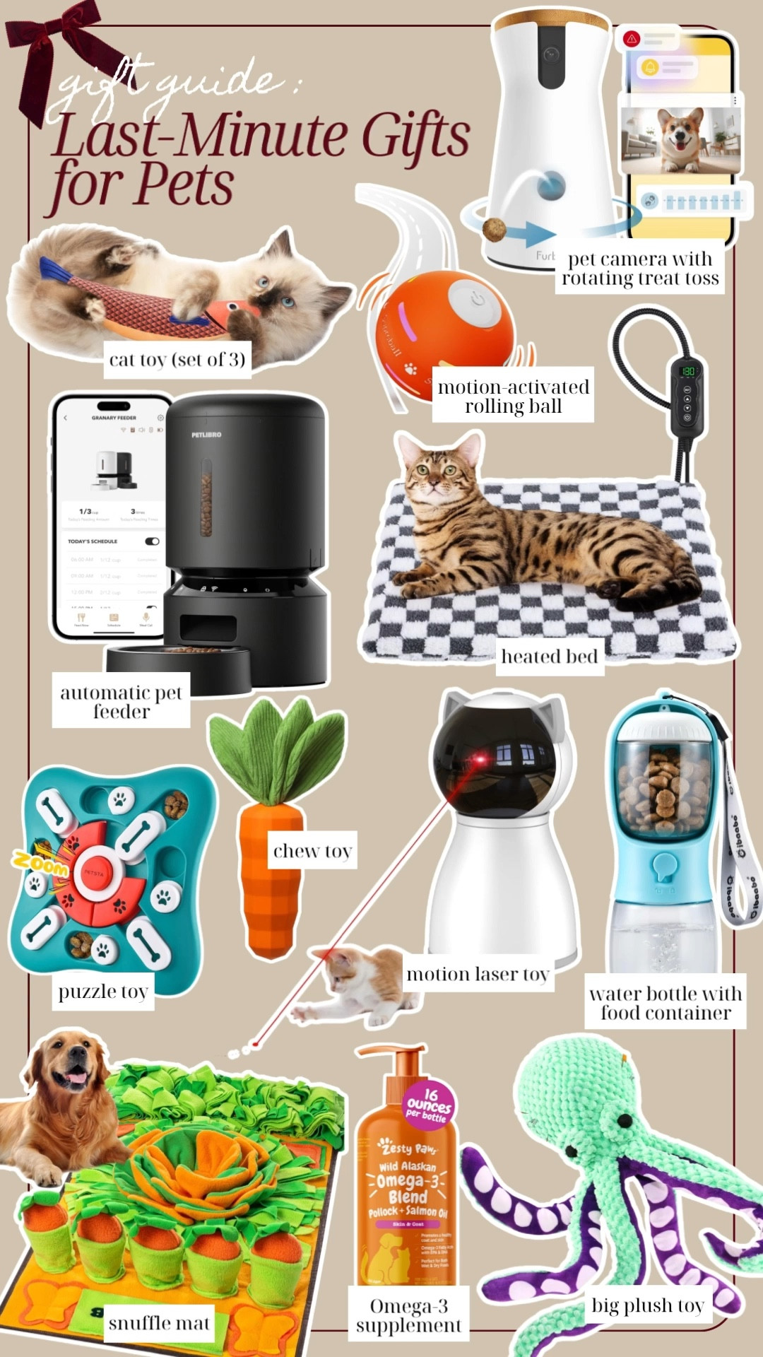 Last-minute gifts for the fur friends

#LTKFindsUnder50 #LTKHoliday #LTKGiftGuide