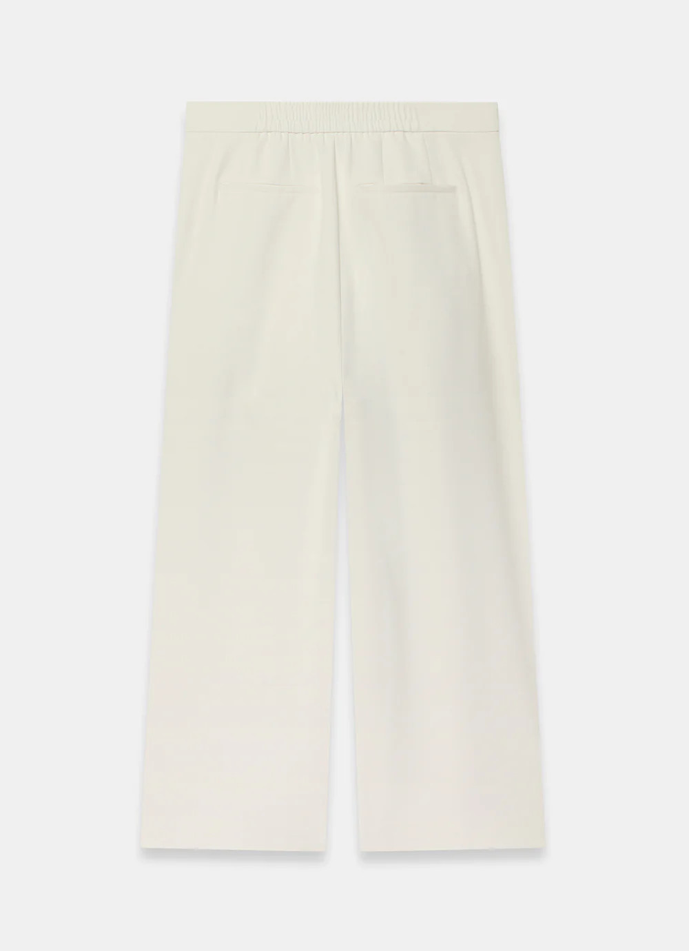 White Cropped Tailored Trousers | Mint Velvet
