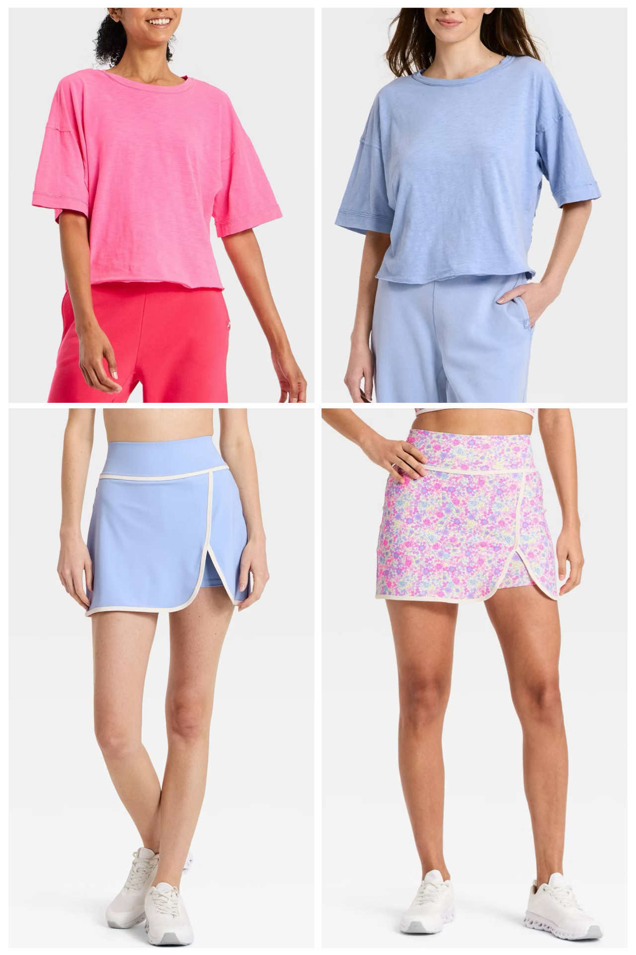 Target new arrivals, colorful activewear, JoyLab, boxy tee, floral skort

#LTKFindsUnder50 #LTKmomlife #LTKootd