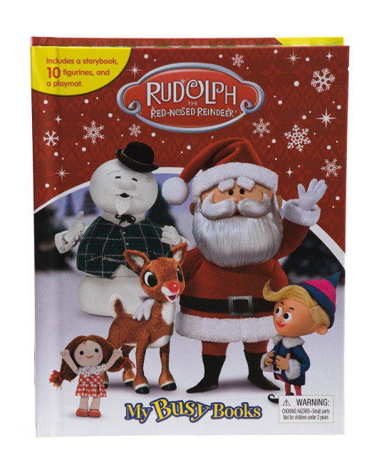 Rudolph My Busy Book | TJ Maxx