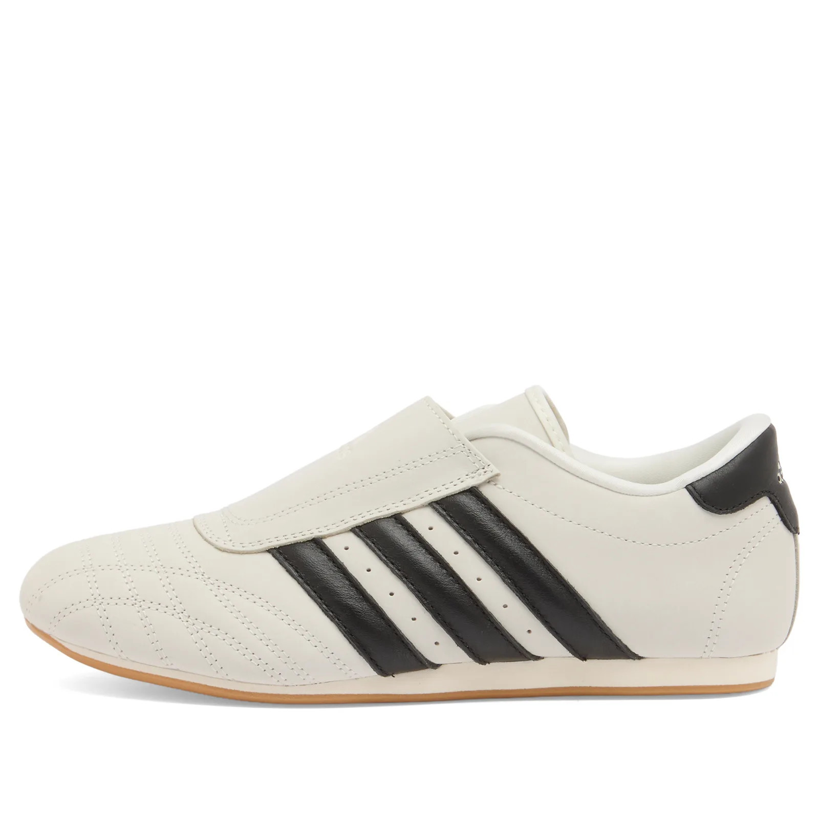 Adidas Women's Taekwondo Sneaker in Off White/Core Black/Gum, Size UK 3.5 | END. Clothing