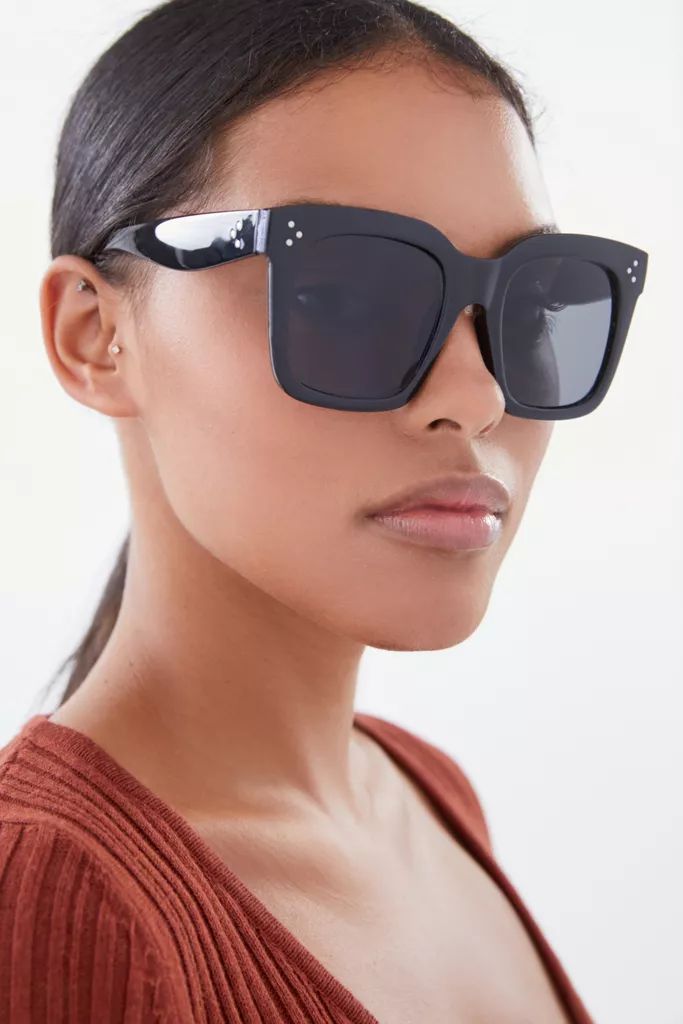 Piper Oversized Square Sunglasses | Urban Outfitters (US and RoW)