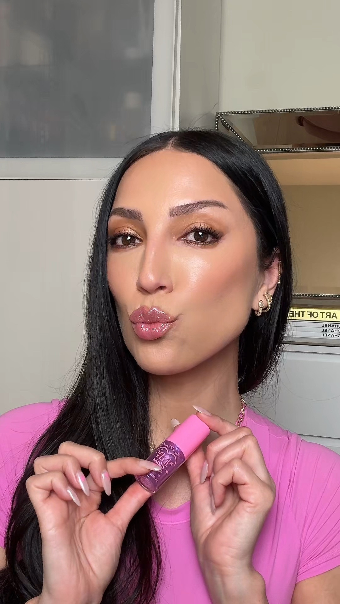 Birthday kiss energy 💋✨

Trying on the Too Faced Kissing Jelly Lip Mask + Kissing Jelly Lip Gloss in Birthday Kiss and I’m officially obsessed.

The mask feels plush, hydrating, and smoothing (perfect as a prep step or overnight lip treatment), and the gloss gives that juicy, glassy shine without feeling sticky. Together = soft, pillowy lips with a subtle sweet tint and shine.

If you love comfy lip products that make your lips look instantly healthier, these are a must. 💖

#TooFaced #LipCareRoutine #GlossyLips #LipMask #BirthdayKiss #BeautyFinds #MakeupTryOn #LTKBeauty

#LTKBeauty #LTKgrwm #LTKselfcare