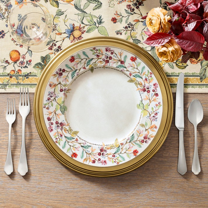 Wildwood Botanical Dinner Plates | Williams-Sonoma