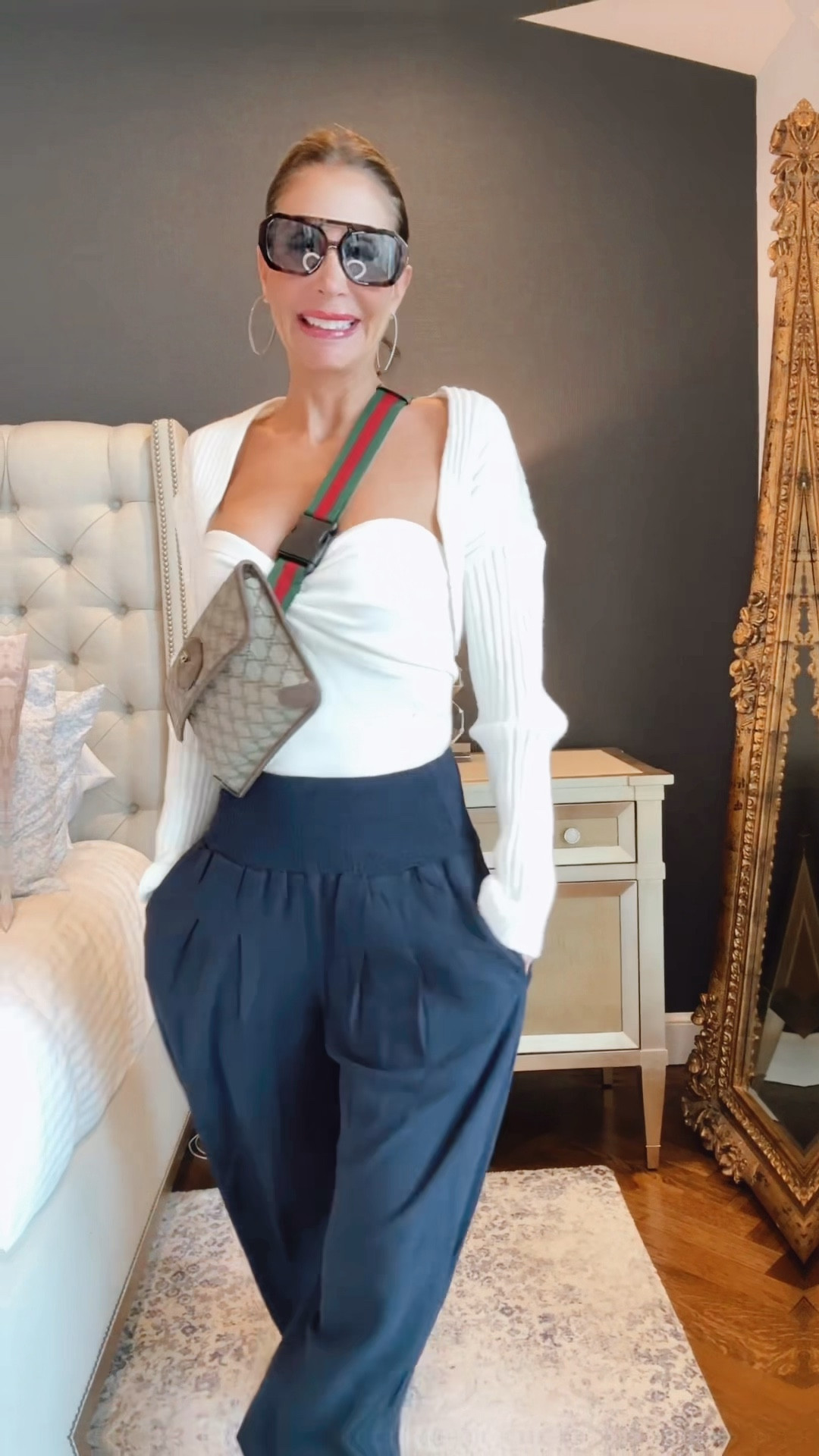 ✨Linen palazzo pants. We can be comfy & cute 🫶🏼

#LTKOver40 #LTKootd #LTKmomlife