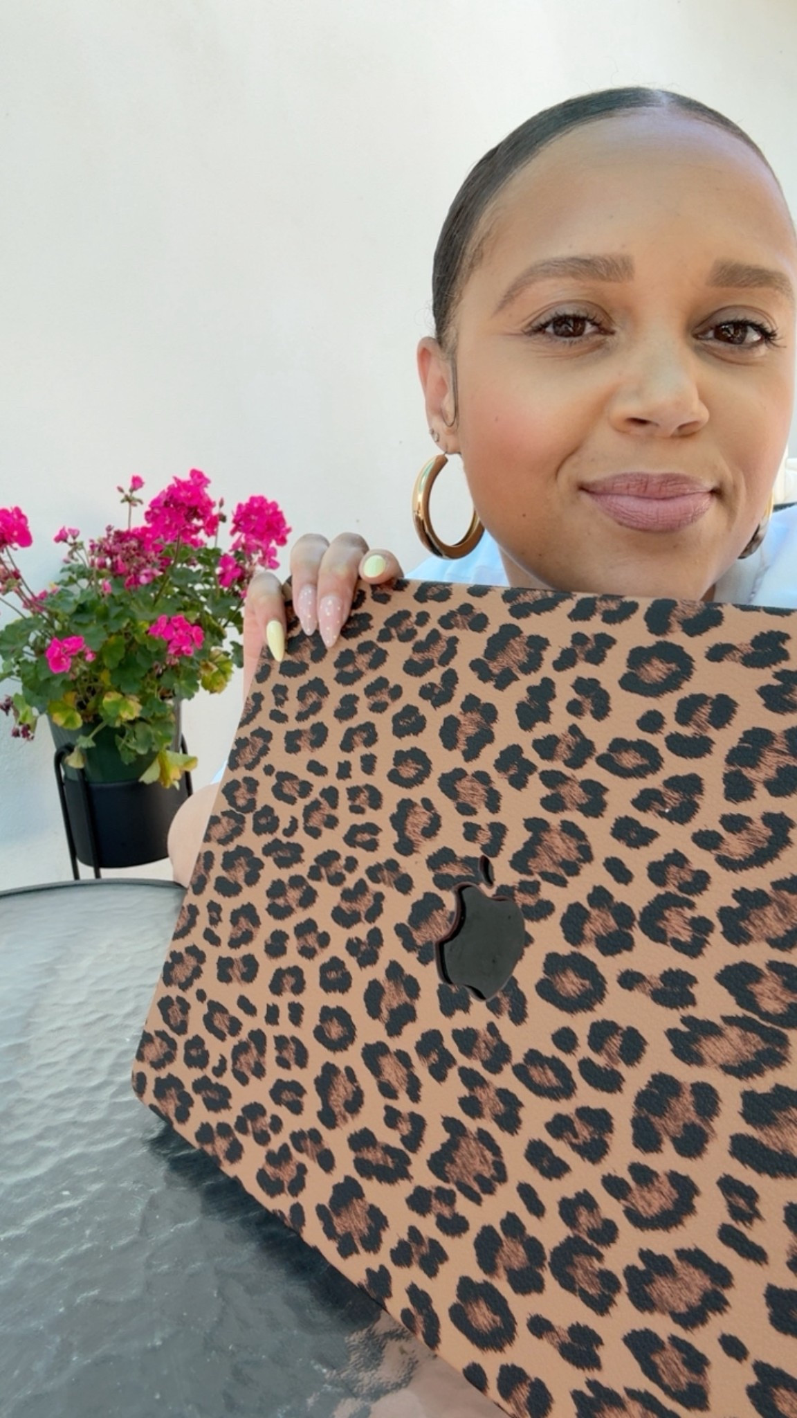 Leopard laptop cover 