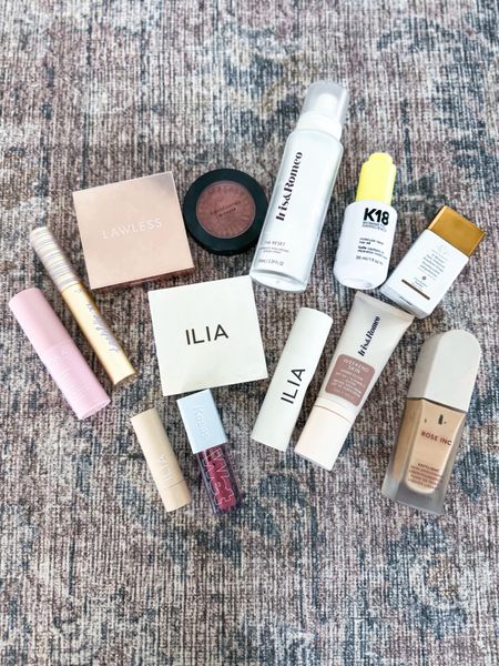 My favorite beauty products currently in rotation. The Ilia foundation stick is my #1 favorite product I’ve added recently - amazing coverage! I also really love this tinted SPF because it has vitamin C in it. Clean beauty favorites. 

#LTKfindsunder100 #LTKfindsunder50 #LTKbeauty