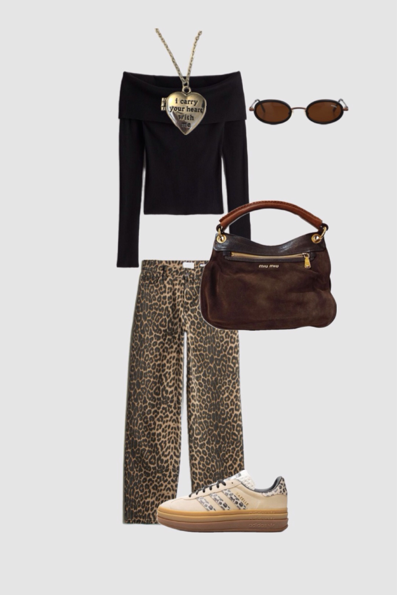 “cool Girl” outfit inspo🐆 
-leopard outfit , style guide , cheetah jeans , black off the shoulder sweater, date night outfit , going out outfits , outfits , resort wear , winter trends , school outfit 

#LTKStyleTip #LTKFindsUnder100 #LTKSeasonal