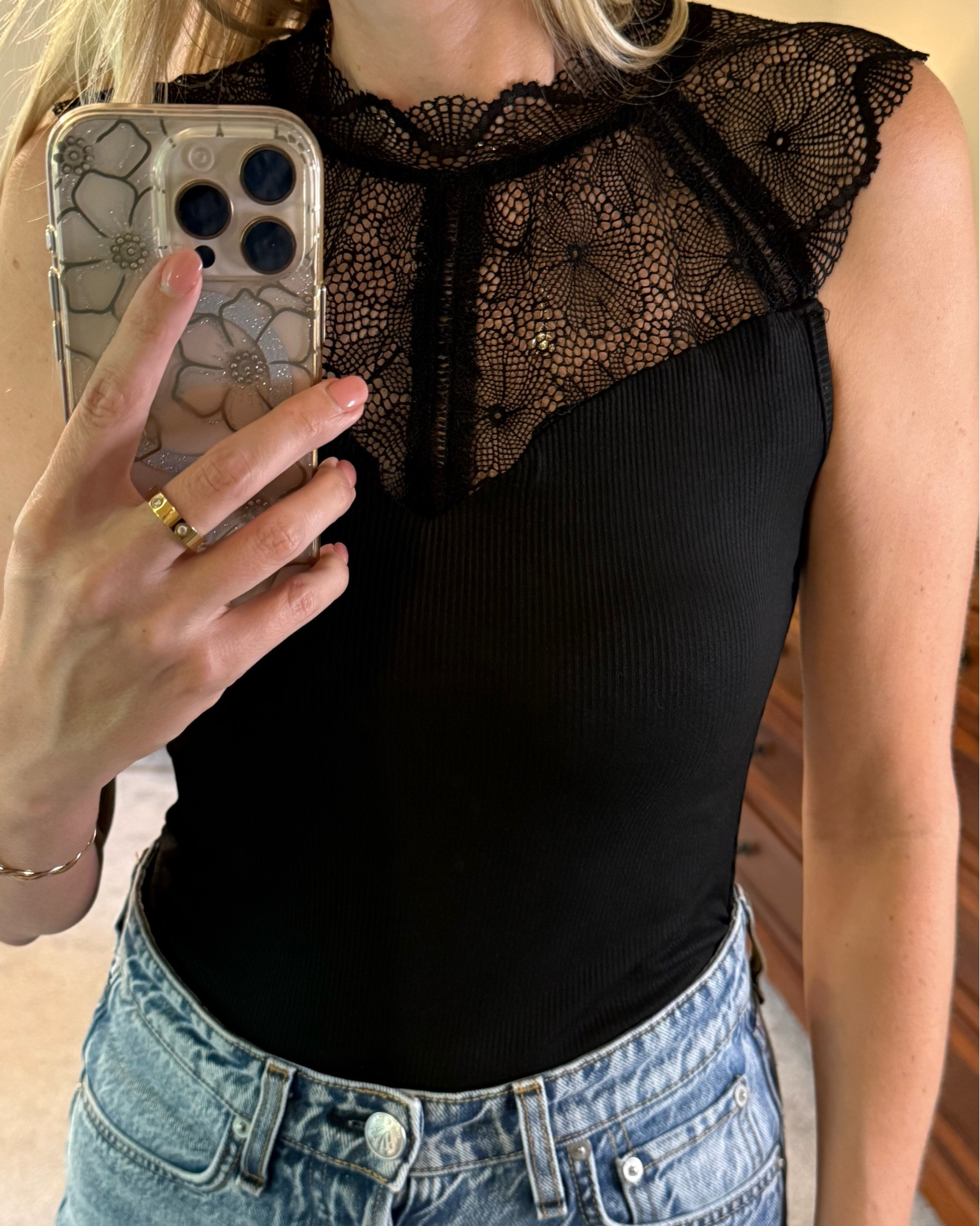 Lace never goes out of style! Here are a few pretty tops with lace detail.

#LTKootd #LTKOver40 #LTKmomlife