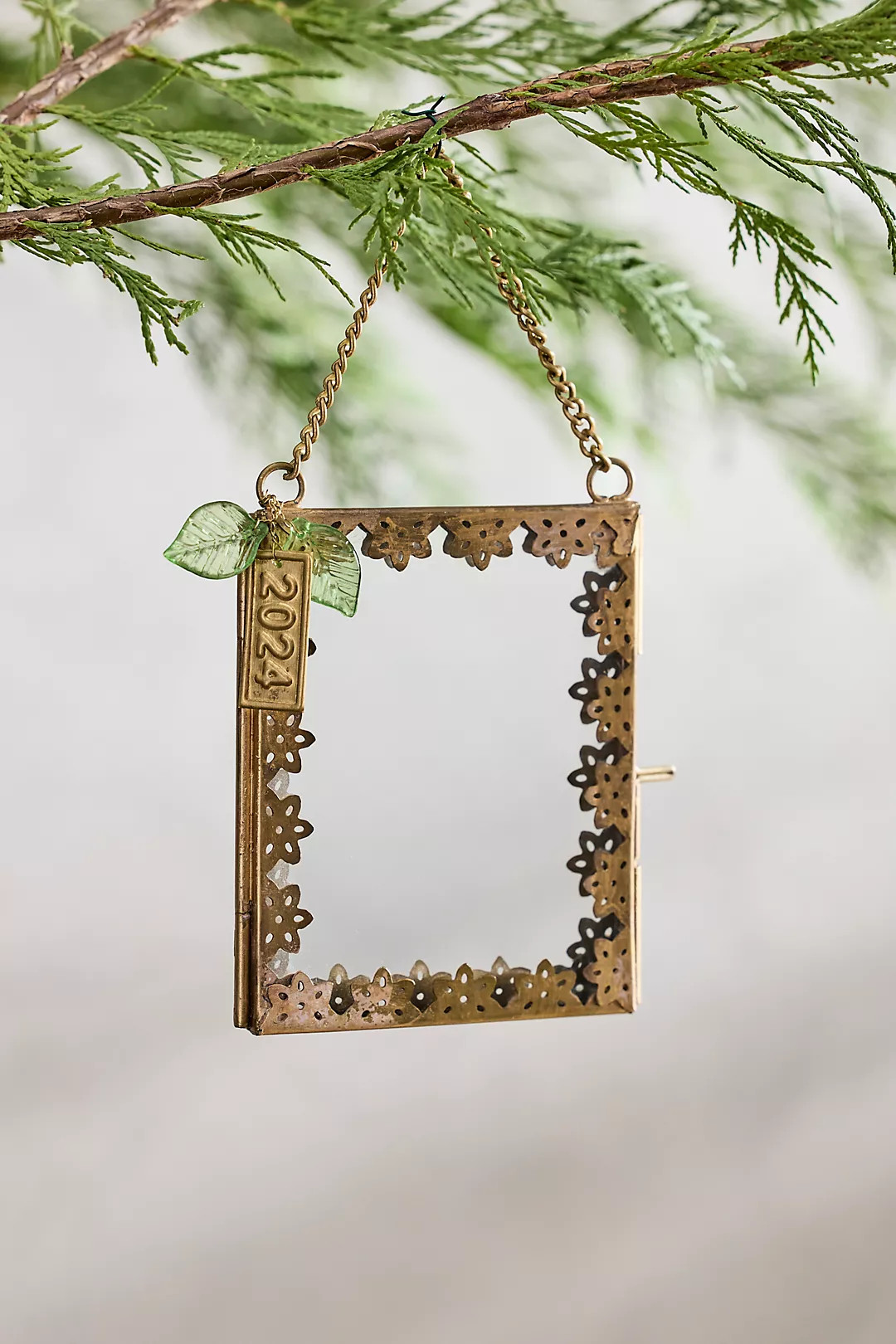 Botanical Frame Ornament | Anthropologie (US)