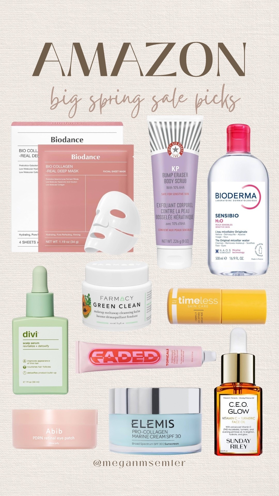 Amazon big spring sale—beauty picks! 

#LTKBeauty #LTKSeasonal #LTKSaleAlert