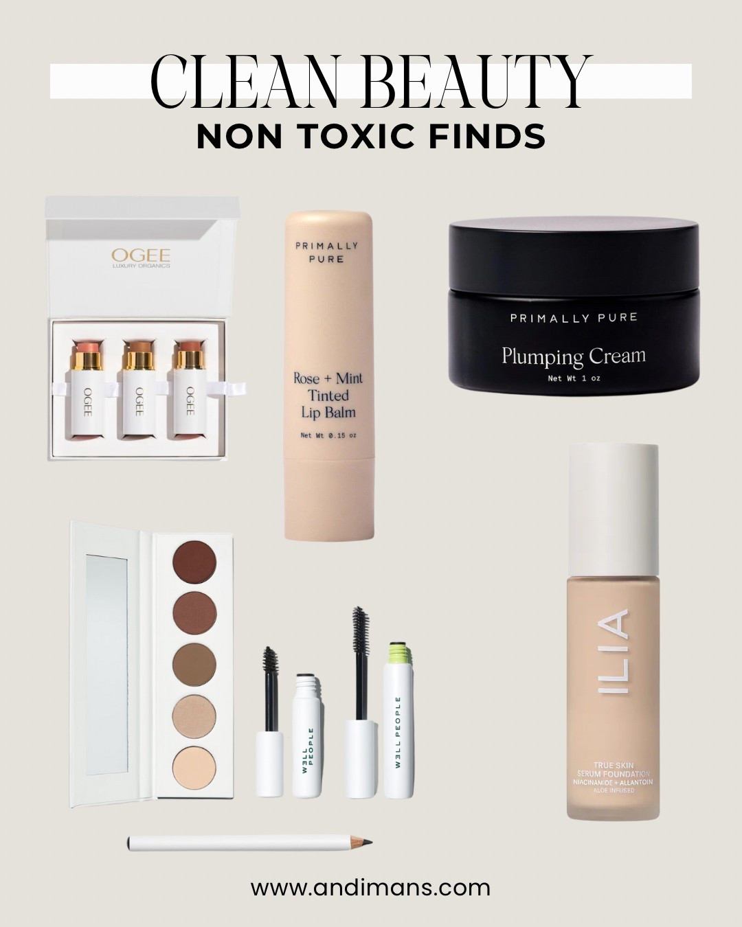 Non toxic beauty finds in my makeup bag!

#LTKFindsUnder100 #LTKBeauty #LTKFindsUnder50