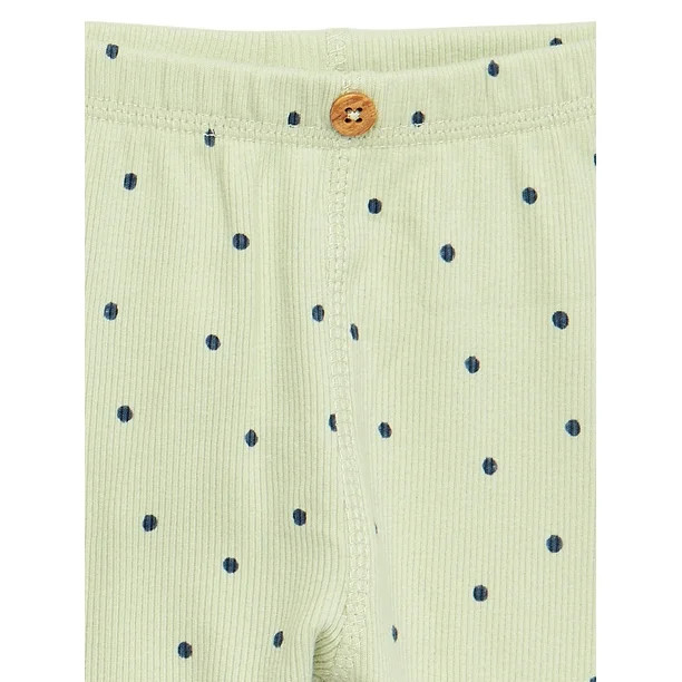 easy-peasy Baby Girls Bodysuit and Legging Outfit Set, 2-Piece, Sizes 0-24 Months | Walmart (US)