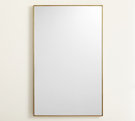 Linden Rectangular Mirror | Pottery Barn (US)