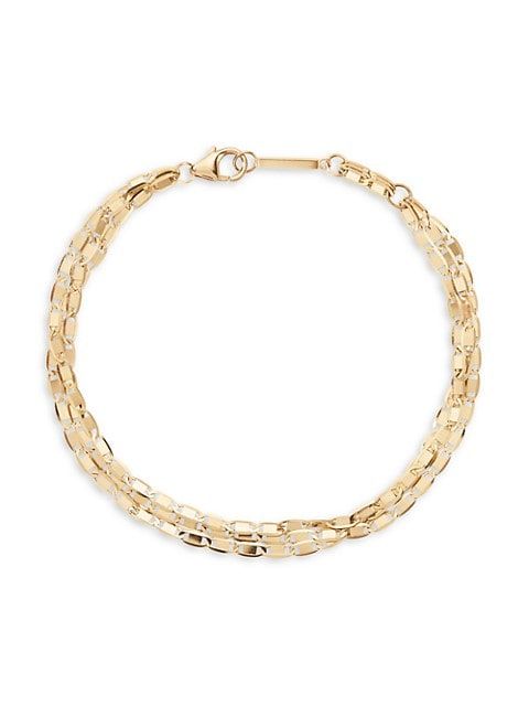 14K Yellow Gold Triple-Strand Bracelet | Saks Fifth Avenue