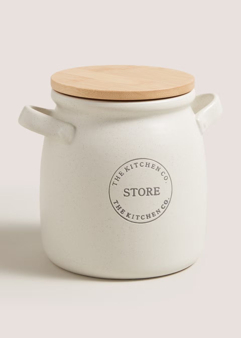 Kitchen Co Ceramic Store Jar (18cm x 14.5cm) | Matalan (UK)