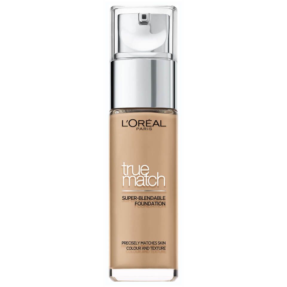 L'Oréal Paris True Match Liquid Foundation with SPF and Hyaluronic Acid 30ml (Various Shades) | Look Fantastic (UK)