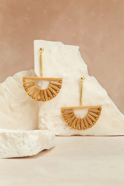Ark Earring - Natural | Cult Gaia