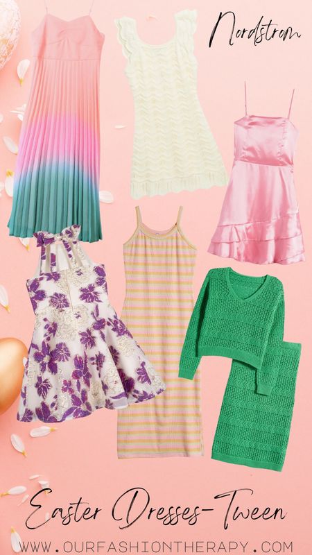 Easter Dresses for Tween Girls. These are our faves right now and we found them all at Nordstrom. 

#LTKkids #LTKfindsunder100 #LTKSeasonal