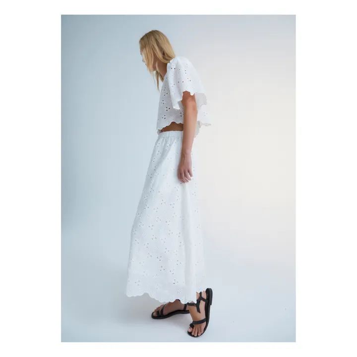 the new society Abbott skirt - Women's collection | White | Smallable