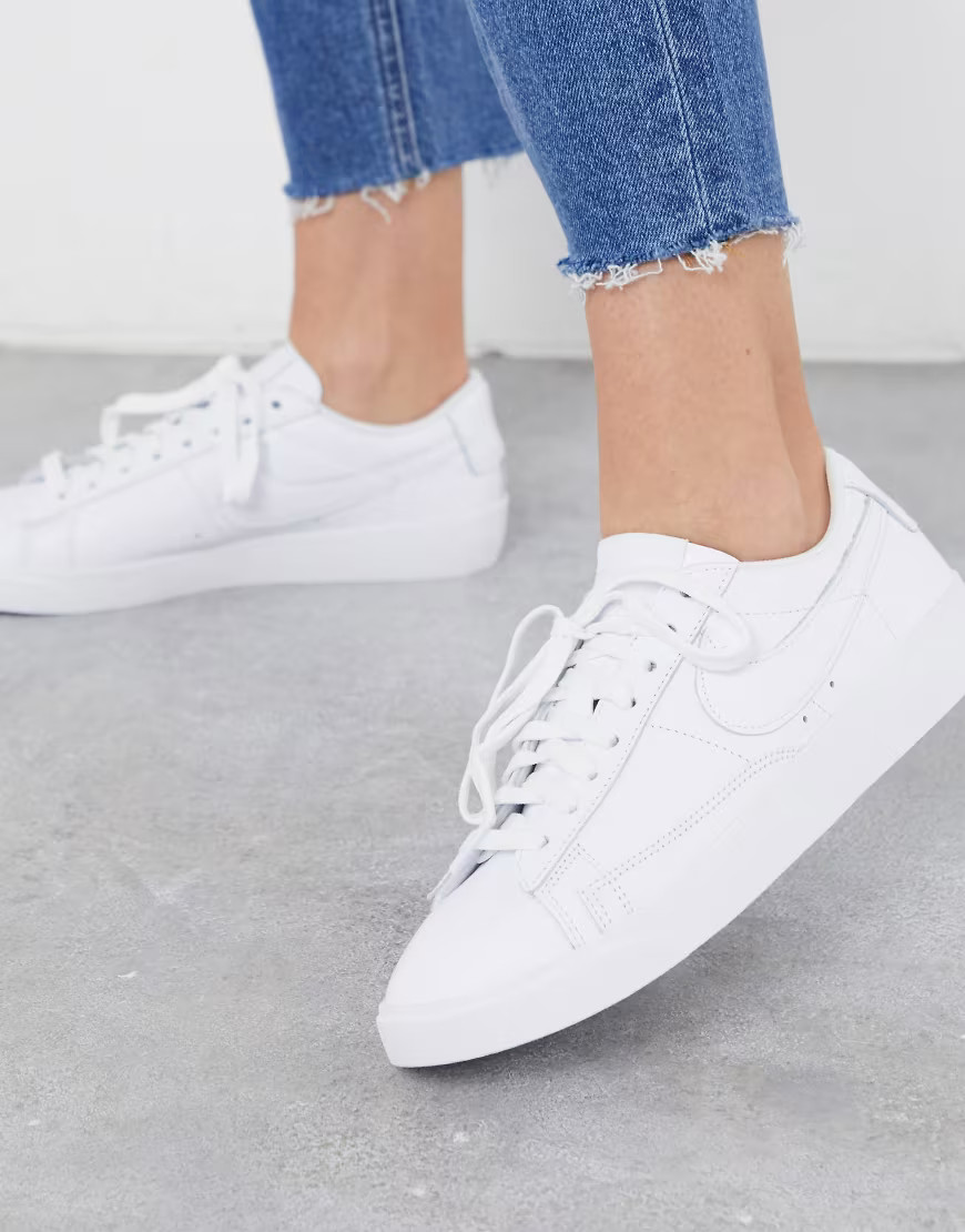 Nike Blazer Low white sneakers | ASOS (Global)