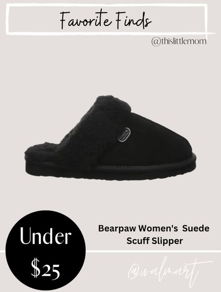 by Bearpaw Women's Mackenzie Suede Scuff Slipper under $25 comes in 2 colors 

Fall fashion, fall must have, looks for less, slippers, shoes, women’s shoes, 

#LTKshoecrush #LTKfindsunder50 #LTKGiftGuide