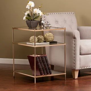 Silver Orchid Grant Side/ End Table | Bed Bath & Beyond