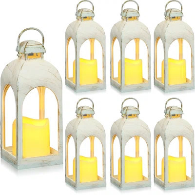 Decorative Candle Lanterns Bulk Suitable For Wedding Centerpieces Lanterns Flameless Candle Indoor And Outdoor Hanging Lights Suitable For Wedding Par | Wayfair North America