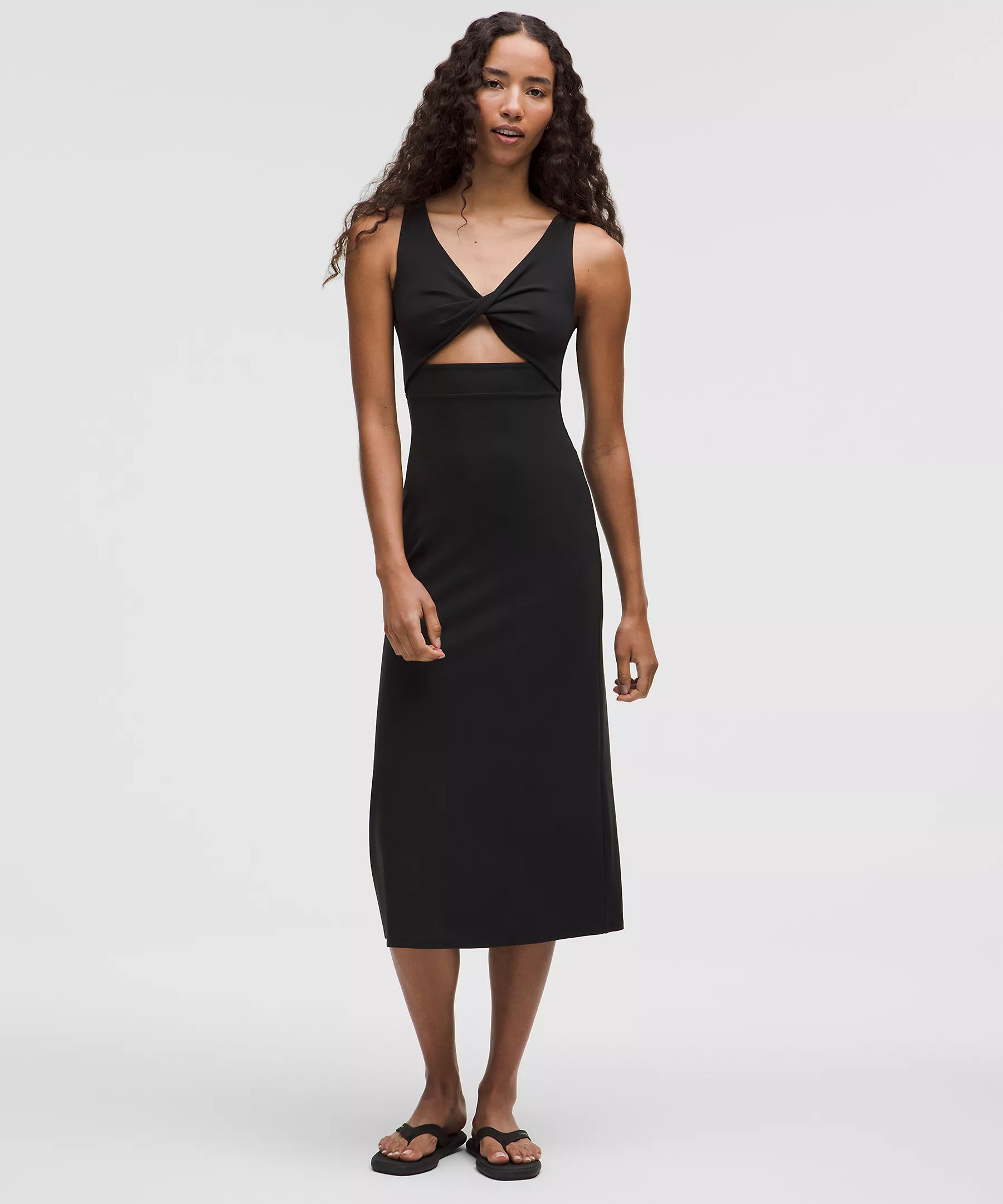 Nulu Twist-Front Midi Dress | Lululemon (US)