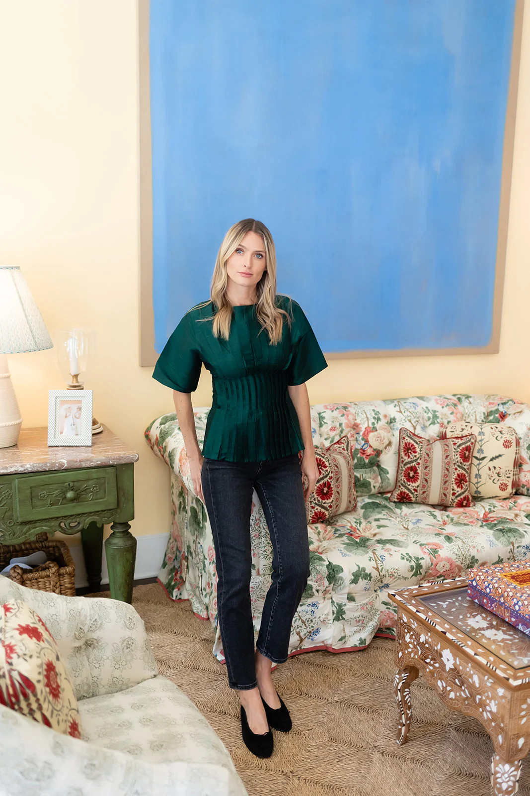 Emma Top - Garden | Julia Amory