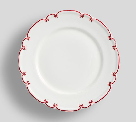 Monique Lhuillier Nell Porcelain Salad Plates – Set of 4 | Pottery Barn (US)