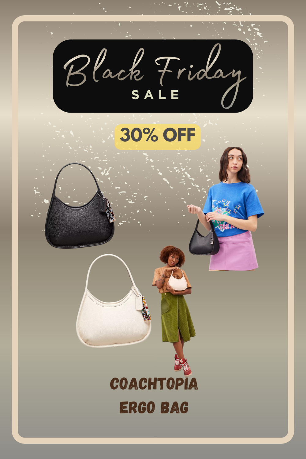 Coachtopia Ergo Bag — Iconic, Sculpted & First-Time Sale in Black & Cloud ✨

For the first time ever, both Black and Cloud are officially on sale for Black Friday. These two colors are the most requested, the most wearable, and the hardest to find at a discount — which means they won’t last long.

Lightweight, comfortable, and surprisingly roomy, the Ergo adds the perfect minimalist touch to every outfit, from cozy fall layers to winter holiday looks.

✨ First-Time Black Friday Sale — Black & Cloud now marked down.
A rare opportunity to grab this iconic Coachtopia favorite at an incredible price.

A sculpted, sustainable classic you’ll reach for again and again. ✨ 

 #LTKstyletip #LTKbag #LTKgiftguide