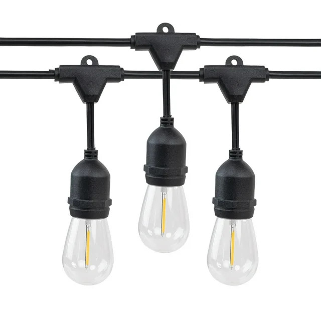 Better Homes & Gardens Plug in 12 Count Edison String Lights - Walmart.com | Walmart (US)