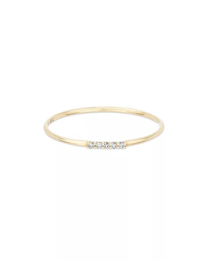 14K Yellow Gold Diamond Stack Ring | Bloomingdale's (US)