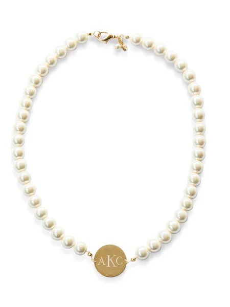 Engravable Pearl Necklace | Kiel James Patrick