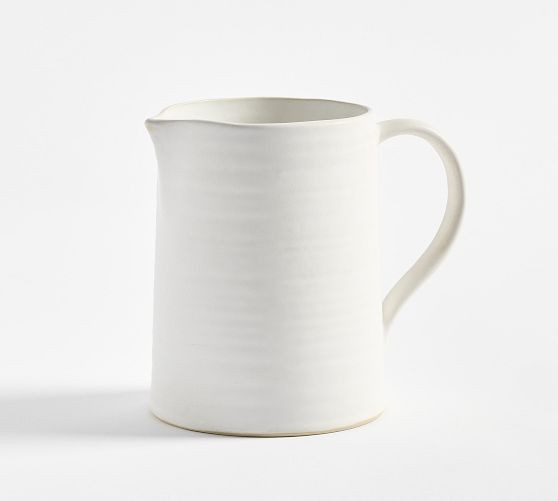 Larkin Stoneware Pitcher | Pottery Barn (US)